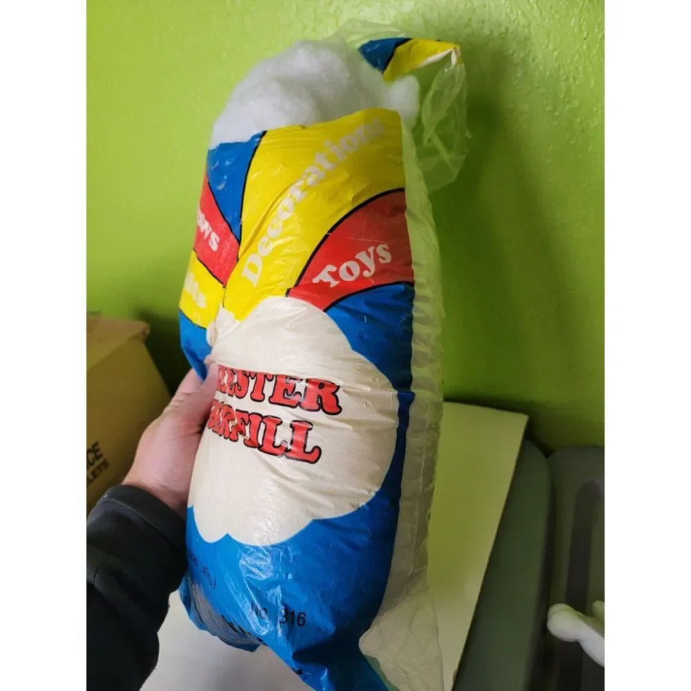 Vintage Polyester Filling 12oz Bag For Toys Pillows Decoration Stearns